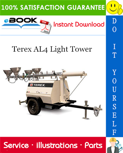 Thumbnail ☆☆ Best ☆☆ Terex AL4 Light Tower Parts Manual