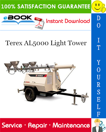 Thumbnail ☆☆ Best ☆☆ Terex AL5000 Light Tower Service Repair Manual