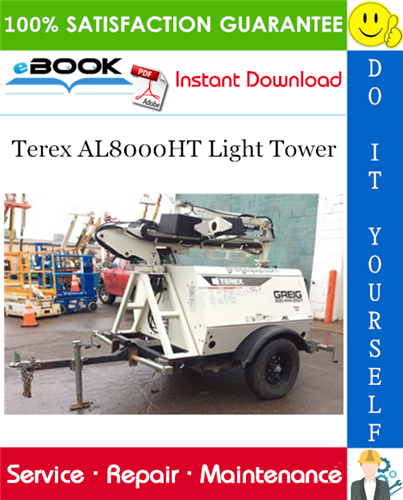 Thumbnail ☆☆ Best ☆☆ Terex AL8000HT Light Tower Service Repair Manual