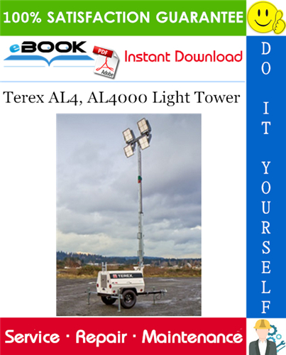 Thumbnail ☆☆ Best ☆☆ Terex AL4, AL4000 Light Tower Service Repair Manual