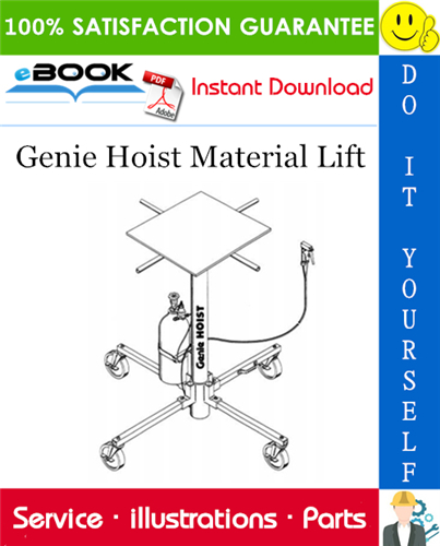 Thumbnail ☆☆ Best ☆☆ Genie Hoist Material Lift Parts Manual