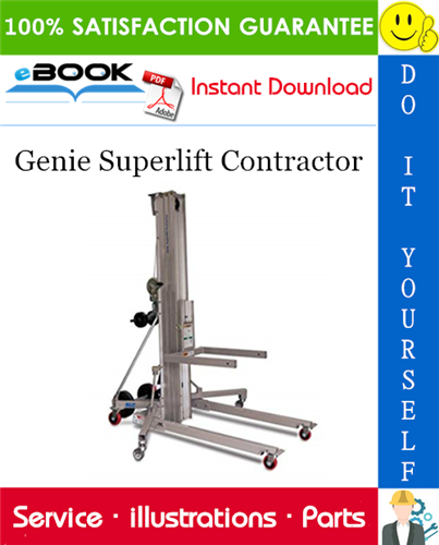 Thumbnail ☆☆ Best ☆☆ Genie Superlift Contractor Parts Manual (Serial Number Range: from 9595-101)