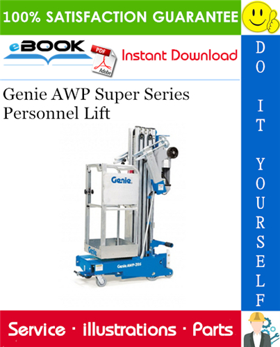 Thumbnail ☆☆ Best ☆☆ Genie AWP Super Series Personnel Lift Parts Manual