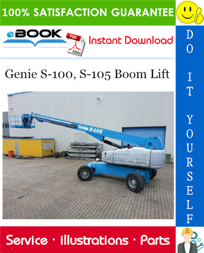 Thumbnail ☆☆ Best ☆☆ Genie S-100, S-105 Boom Lift Parts Manual (Serial Number Range: from SN 101)