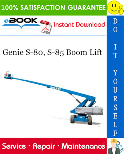 Thumbnail ☆☆ Best ☆☆ Genie S-80, S-85 Boom Lift Service Repair Manual Thumbnail ☆☆ Best ☆☆ Genie S-80, S-85 Boom Lift Service Repair Manual