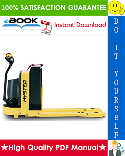 Thumbnail ☆☆ Best ☆☆ Hyster W40Z (B218) Walkie Pallet Truck Service Repair Manual