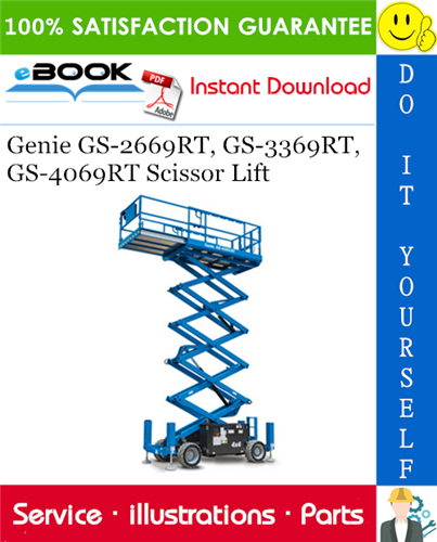 Thumbnail ☆☆ Best ☆☆ Genie GS-2669RT, GS-3369RT, GS-4069RT Scissor Lift Parts Manual (Serial Number Range: from SN GS6911-101)