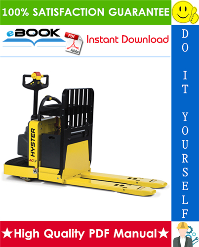 Thumbnail ☆☆ Best ☆☆ Hyster B60ZAC (B230) End Rider Pallet Trucks Service Repair Manual