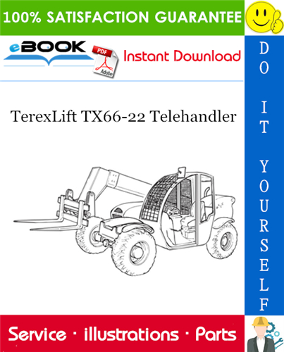 Thumbnail ☆☆ Best ☆☆ TerexLift TX66-22 Telehandler Parts Manual