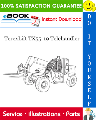 Thumbnail ☆☆ Best ☆☆ TerexLift TX55-19 Telehandler Parts Manual