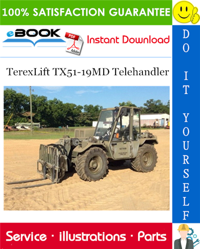 Thumbnail ☆☆ Best ☆☆ TerexLift TX51-19MD Telehandler Parts Manual