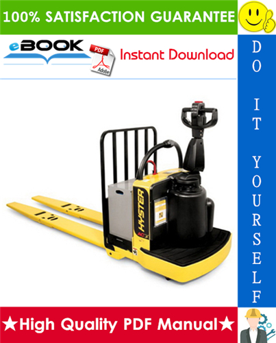 Thumbnail ☆☆ Best ☆☆ Hyster B60ZHD (B262) End Rider Pallet Truck Service Repair Manual