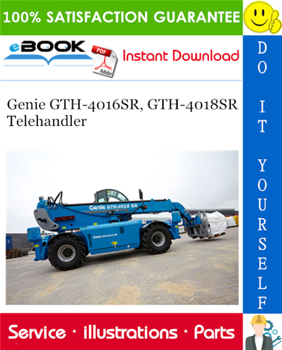Thumbnail ☆☆ Best ☆☆ Genie GTH-4016SR, GTH-4018SR Telehandler Parts Manual #2