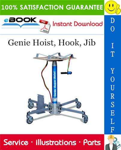 Thumbnail ☆☆ Best ☆☆ Genie Hoist, Hook, Jib Parts Manual