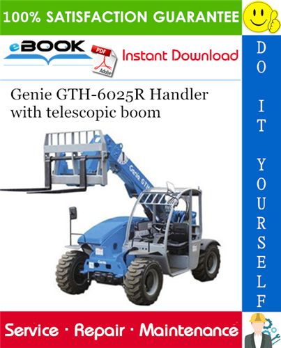 Thumbnail ☆☆ Best ☆☆ Genie GTH-6025R Handler with telescopic boom Service Repair Manual