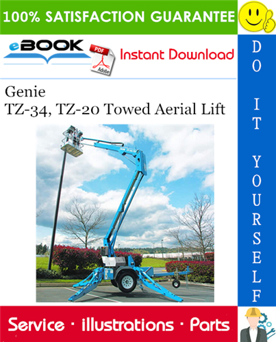 Thumbnail ☆☆ Best ☆☆ Genie TZ-34, TZ-20 Towed Aerial Lift Parts Manual