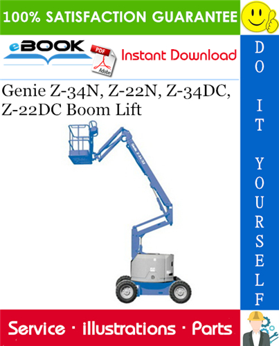 Thumbnail ☆☆ Best ☆☆ Genie Z-34N, Z-22N, Z-34DC, Z-22DC Boom Lift Parts Manual (Serial Number Range: Z-34N from SN 0001 to 2226, Z-34DC from 0001 to 1734) Thumbnail ☆☆ Best ☆☆ Genie Z-34N, Z-22N, Z-34DC, Z-22DC Boom Lift Parts Manual (Serial Number Range: Z-34N from SN 0001 to 2226, Z-34DC from 0001 to 1734)