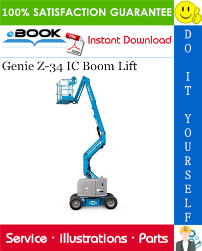 Thumbnail ☆☆ Best ☆☆ Genie Z-34 IC Boom Lift Parts Manual (Serial Number Range: from SN 781) Thumbnail ☆☆ Best ☆☆ Genie Z-34 IC Boom Lift Parts Manual (Serial Number Range: from SN 781)
