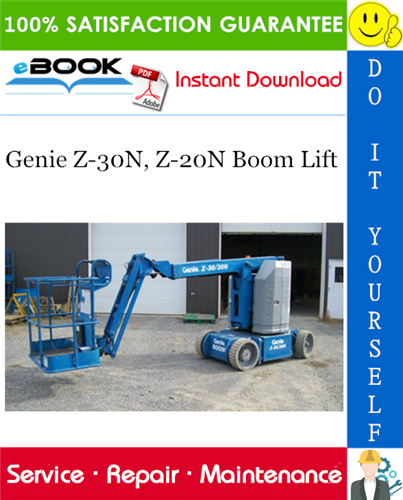 Thumbnail ☆☆ Best ☆☆ Genie Z-30N, Z-20N Boom Lift Service Repair Manual