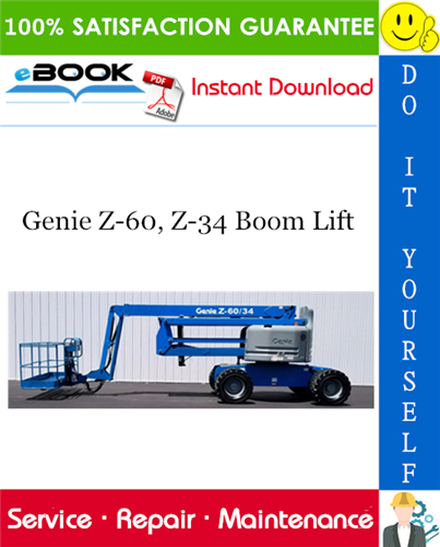 Thumbnail ☆☆ Best ☆☆ Genie Z-60, Z-34 Boom Lift Service Repair Manual (from serial number 1090 to 4000) Thumbnail ☆☆ Best ☆☆ Genie Z-60, Z-34 Boom Lift Service Repair Manual (from serial number 1090 to 4000)