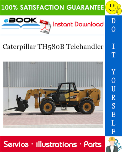 Thumbnail ☆☆ Best ☆☆ Caterpillar TH580B Telehandler Parts Manual