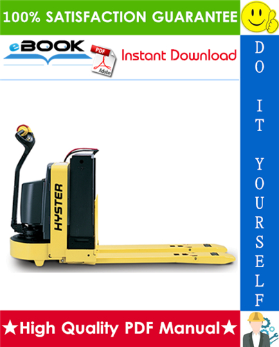 Thumbnail ☆☆ Best ☆☆ Hyster C80ZAC (B479) Center Rider Pallet Truck Service Repair Manual