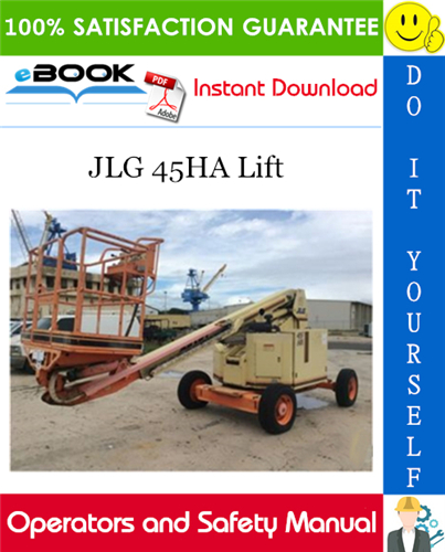 Thumbnail ☆☆ Best ☆☆ JLG 45HA Lift Operators and Safety Manual