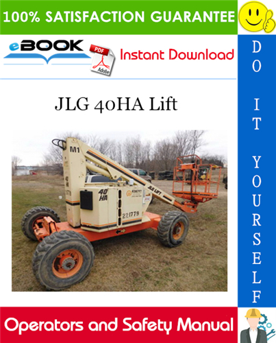 Thumbnail ☆☆ Best ☆☆ JLG 40HA Lift Operators and Safety Manual