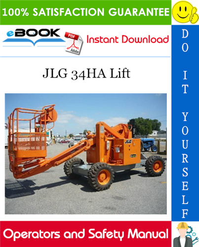 Thumbnail ☆☆ Best ☆☆ JLG 34HA Lift Operators and Safety Manual