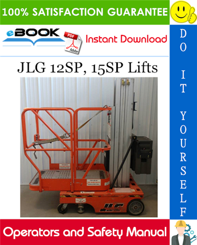Thumbnail ☆☆ Best ☆☆ JLG 12SP, 15SP Lifts Operators and Safety Manual