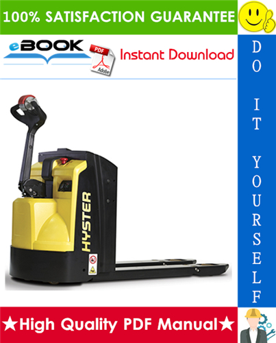 Thumbnail ☆☆ Best ☆☆ Hyster P2.0S (C439) Pedestrian Pallet Truck Service Repair Manual