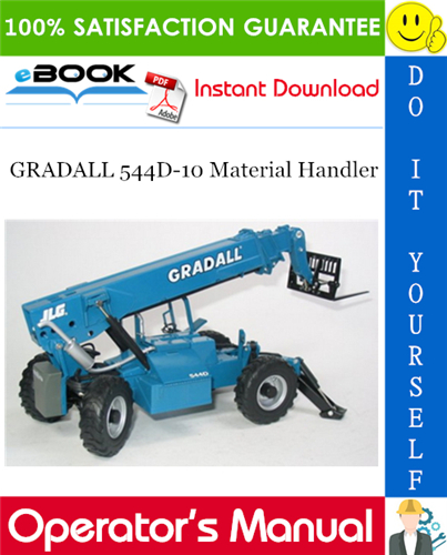 Thumbnail ☆☆ Best ☆☆ GRADALL 544D-10 Material Handler Owner/Operator Manual Thumbnail ☆☆ Best ☆☆ GRADALL 544D-10 Material Handler Owner/Operator Manual