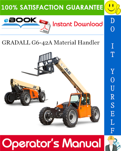 Thumbnail ☆☆ Best ☆☆ GRADALL G6-42A Material Handler Owner/Operator Manual