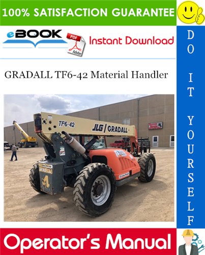 Thumbnail ☆☆ Best ☆☆ GRADALL TF6-42 Material Handler Owner/Operator Manual Thumbnail ☆☆ Best ☆☆ GRADALL TF6-42 Material Handler Owner/Operator Manual