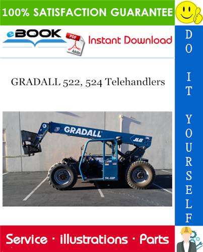 Thumbnail ☆☆ Best ☆☆ GRADALL 522, 524 Telehandlers Illustrated Parts Manual (P/N - 9108-4020) Thumbnail ☆☆ Best ☆☆ GRADALL 522, 524 Telehandlers Illustrated Parts Manual (P/N - 9108-4020)