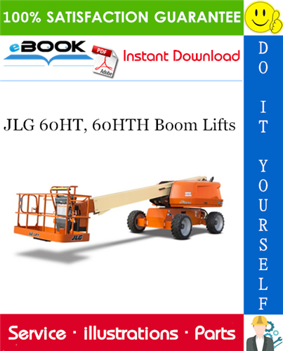 Thumbnail ☆☆ Best ☆☆ JLG 60HT, 60HTH Boom Lifts Illustrated Parts Manual (P/N - 3120258)