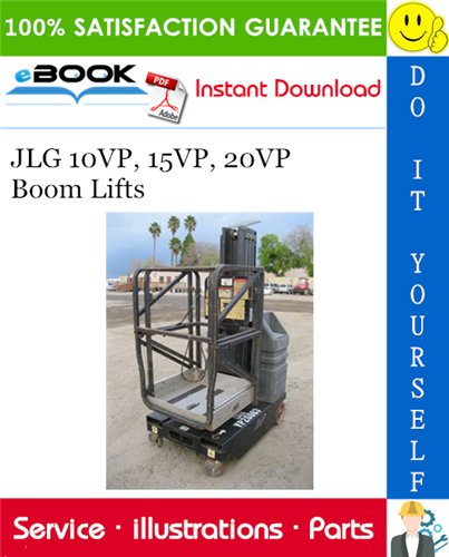 Thumbnail ☆☆ Best ☆☆ JLG 10VP, 15VP, 20VP Boom Lifts Illustrated Parts Manual (P/N 3120729) Thumbnail ☆☆ Best ☆☆ JLG 10VP, 15VP, 20VP Boom Lifts Illustrated Parts Manual (P/N 3120729)
