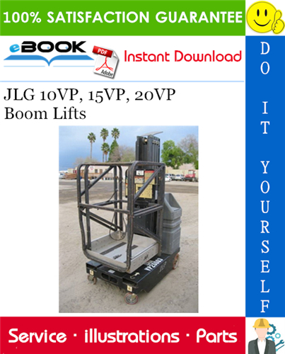 Thumbnail ☆☆ Best ☆☆ JLG 10VP, 15VP, 20VP Boom Lifts Illustrated Parts Manual (P/N - 3120850) Thumbnail ☆☆ Best ☆☆ JLG 10VP, 15VP, 20VP Boom Lifts Illustrated Parts Manual (P/N - 3120850)