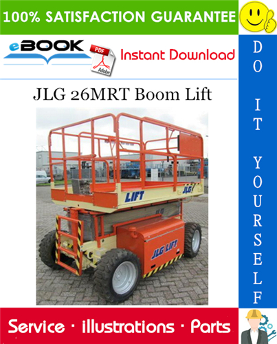 Thumbnail ☆☆ Best ☆☆ JLG 26MRT Boom Lift Illustrated Parts Manual (P/N 3120893)