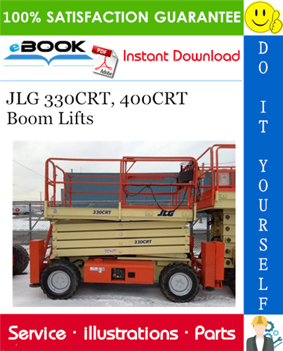 Thumbnail ☆☆ Best ☆☆ JLG 330CRT, 400CRT Boom Lifts Illustrated Parts Manual (P/N 3121112)