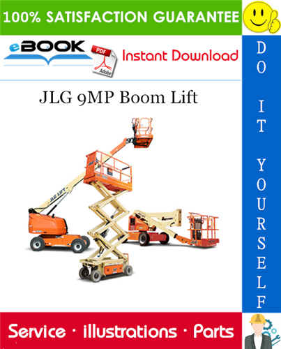Thumbnail ☆☆ Best ☆☆ JLG 9MP Boom Lift Illustrated Parts Manual (P/N - 3121164)