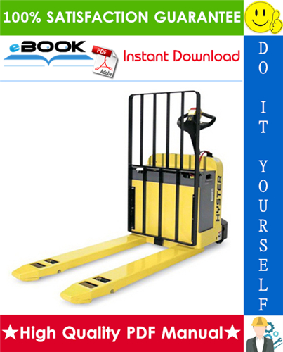 Thumbnail ☆☆ Best ☆☆ Hyster W50Z (D215) Walkie Pallet Truck Service Repair Manual