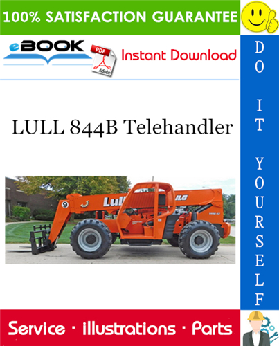 Thumbnail ☆☆ Best ☆☆ LULL 844B Telehandler Illustrated Parts Manual (P/N - 10709911)