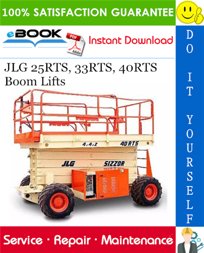 Thumbnail ☆☆ Best ☆☆ JLG 25RTS, 33RTS, 40RTS Boom Lifts Service Repair Manual (P/N - 3120691) Thumbnail ☆☆ Best ☆☆ JLG 25RTS, 33RTS, 40RTS Boom Lifts Service Repair Manual (P/N - 3120691)