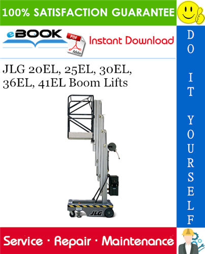 Thumbnail ☆☆ Best ☆☆ JLG 20EL, 25EL, 30EL, 36EL, 41EL Boom Lifts Service Repair Manual (P/N - 3120782) Thumbnail ☆☆ Best ☆☆ JLG 20EL, 25EL, 30EL, 36EL, 41EL Boom Lifts Service Repair Manual (P/N - 3120782)