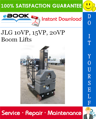 Thumbnail ☆☆ Best ☆☆ JLG 10VP, 15VP, 20VP Boom Lifts Service Repair Manual (P/N - 3120849) Thumbnail ☆☆ Best ☆☆ JLG 10VP, 15VP, 20VP Boom Lifts Service Repair Manual (P/N - 3120849)