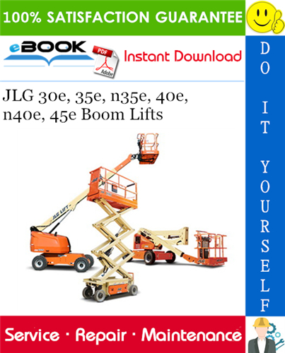 Thumbnail ☆☆ Best ☆☆ JLG 30e, 35e, n35e, 40e, n40e, 45e Boom Lifts Service Repair Manual (P/N - 3120861) Thumbnail ☆☆ Best ☆☆ JLG 30e, 35e, n35e, 40e, n40e, 45e Boom Lifts Service Repair Manual (P/N - 3120861)