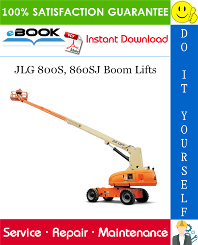 Thumbnail ☆☆ Best ☆☆ JLG 800S, 860SJ Boom Lifts Service Repair Manual (P/N - 3121139) Thumbnail ☆☆ Best ☆☆ JLG 800S, 860SJ Boom Lifts Service Repair Manual (P/N - 3121139)