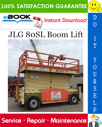 Thumbnail ☆☆ Best ☆☆ JLG 80SL Boom Lift Service Repair Manual (P/N - 3121325) Thumbnail ☆☆ Best ☆☆ JLG 80SL Boom Lift Service Repair Manual (P/N - 3121325)