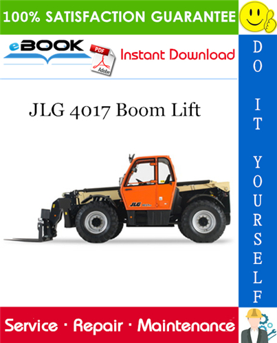 Thumbnail ☆☆ Best ☆☆ JLG 4017 Boom Lift Service Repair Manual (P/N - 3121858)